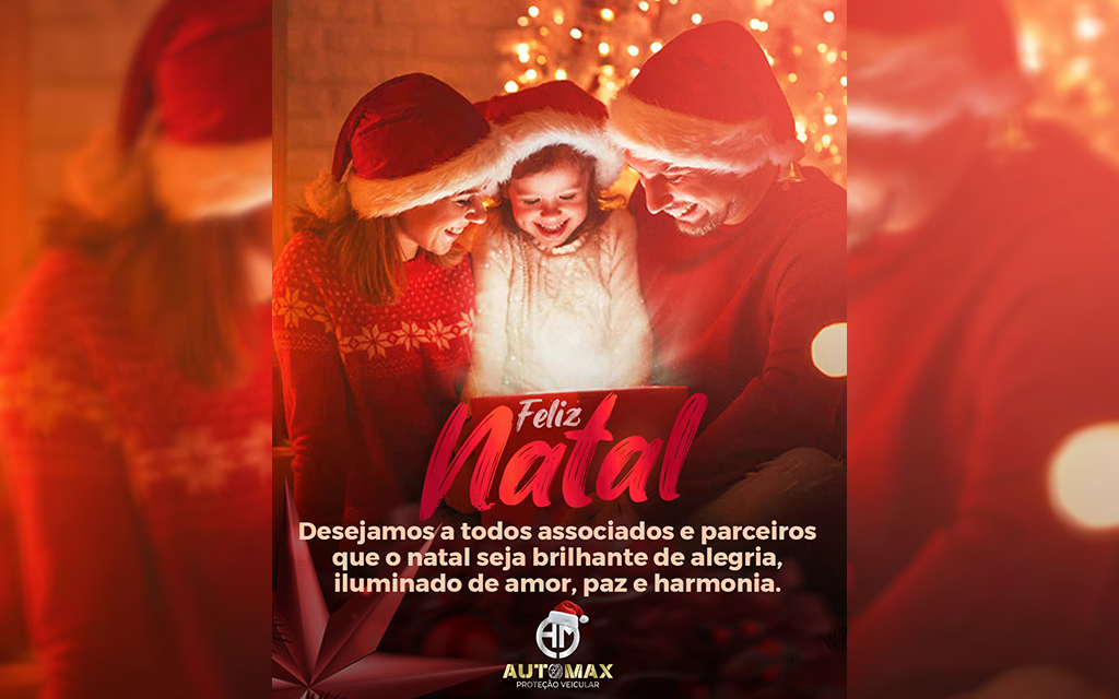 Feliz Natal para todos Associados e Parceiros Automax